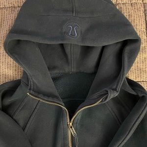 EUC, Lululemon Oversized Scuba 1/2 zip, size S/M, Navy